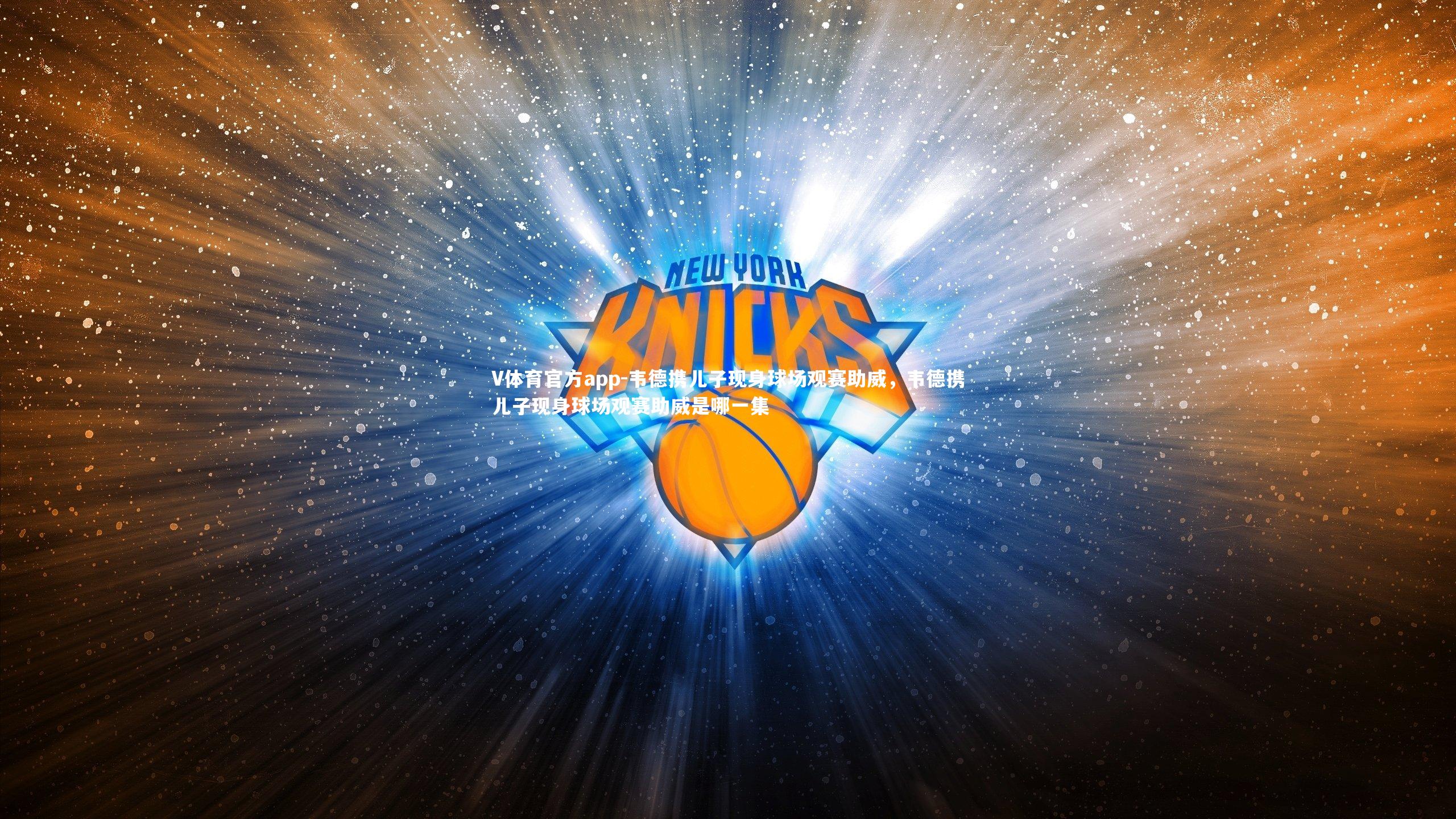 韦德携儿子现身球场观赛助威，韦德携儿子现身球场观赛助威是哪一集